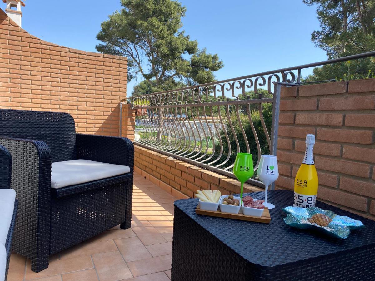 Casita Porto Pino Villa Buitenkant foto